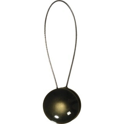 Magnetická spona na závesy Pearls khaki 1 ks
