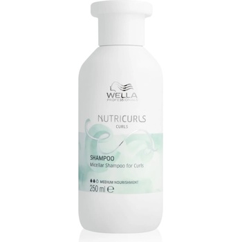 Wella Nutricurls Curls нежен мицеларен шампоан за къдрава коса 250ml