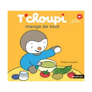 T'choupi mange de tout (ISBN: 9782092491645)