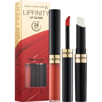 MAX Factor Lipfinity Lip Colour дълготрайно червило с балсам цвят 130 Luscious 4, 2 гр