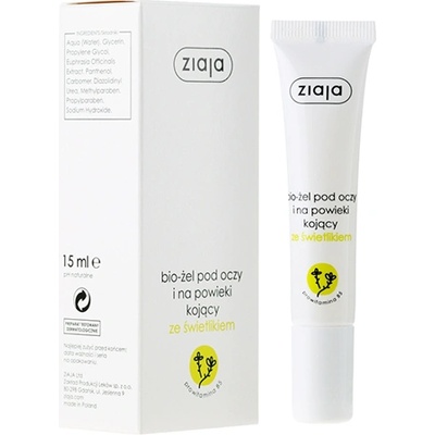 Ziaja Eyebright освежаващ околоочен гел за жени 15 мл