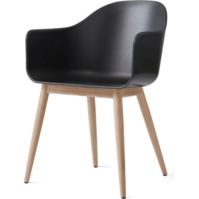 Audo Harbour Chair Wood black / natural oak