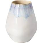 Costa Nova Бяла/синя глинена ръчно рисувана ваза (височина 20 cm) Brisa - Costa Nova (ZCN-VAV201-RIA)