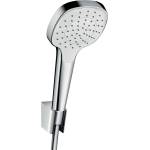 Hansgrohe Croma Select E - Комплект от душ-глава, държач и маркуч, EcoSmart, бял/хром 28095400 (28095400)