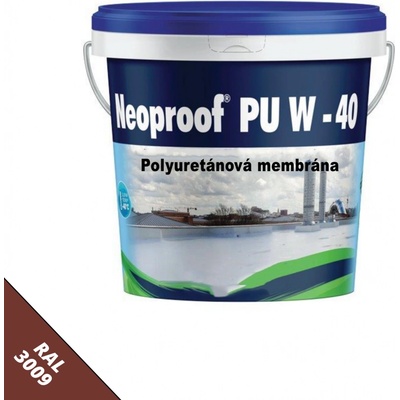 NEOTEX Neoproof PU W-40 - tekutá polyuretanová hydroizolace Balení: 13 kg, Barva: Čokoládová hnědá (RAL 8017)