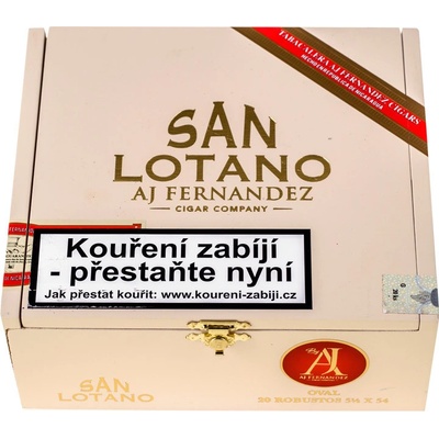 AJ Fernandez San Lotano Oval Habano Robusto 1/20