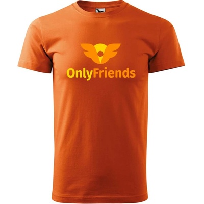 Sablio Only Friends oranžové