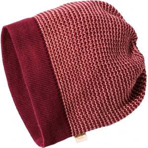disana Детска зимна шапка (beanie) disana Kid's Beanie - Cassis / Softpink - размер 2 (904-0874-1012)