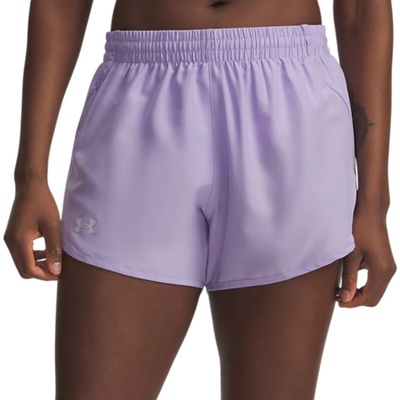 Under Armour dámske kraťasy UA Fly By 3'' shorts-PPL fialová