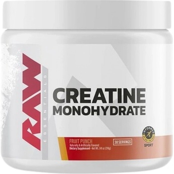 RAW Nutrition Creatine Monohydrate - Flavored [201-213 грама грама] Плодов Пунш