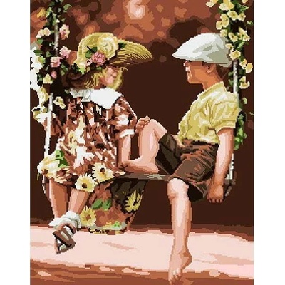 Казанлъшки гоблени Гоблен На люлката Puppets (Унгарски)