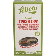 Felicia Bio Ryža Fusilli Trikolóra bezlepkové cestoviny 250 g