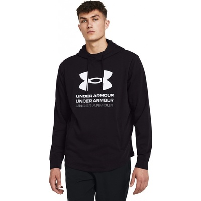 Under Armour mikina Rival Terry Graphic HD Black