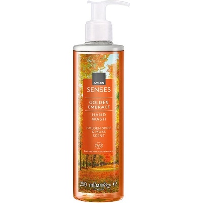 Avon Senses tekuté mýdlo s vůní zlatého koření a mechu 250 ml