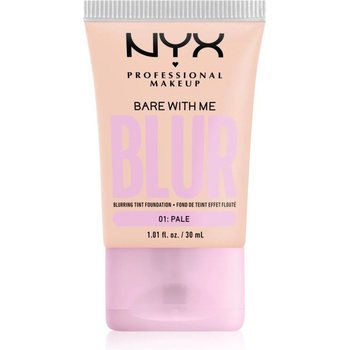 NYX Professional Makeup Bare With Me Blur Tint hydratační make-up 01 Pale 30 ml
