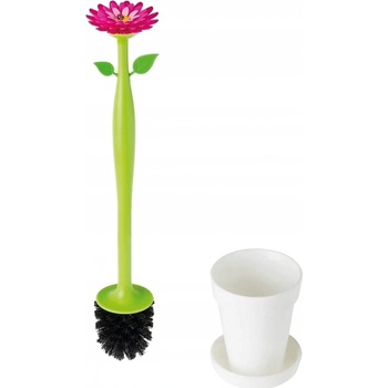 Vigar štětka na WC kytka s beruškou FLOWE POWER