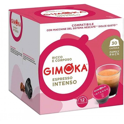Gimoka Intenso кафе капсули съвместими с Dolce Gusto® 30 бр