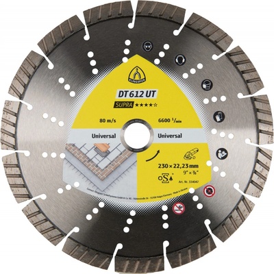 Klingspor DT612UT diamantový rezný kotúč 230 x 22,23 mm 334047