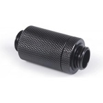 Alphacool D-Plug Alphacool ES, 31.5mm, G1/4 AG auf G1/4 AG, Черен мат (1021770) - mypc