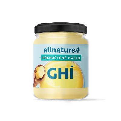 Allnature Ghí maslový tuk 450 ml