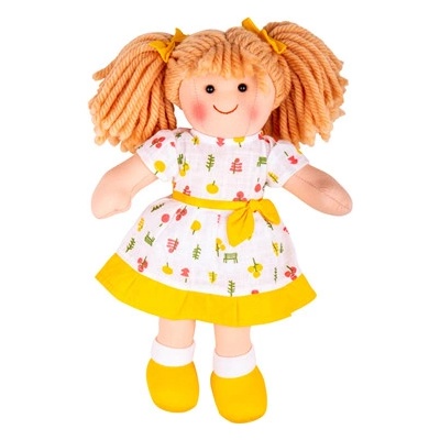 Bigjigs Toys Látková Zoe 28 cm