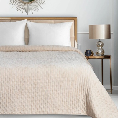 Eurofirany Prehoz CHELEN - krémový žinilkový krémová Polyester 170x210 cm