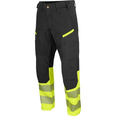 Projob nohavice 6528 Waistpants Stretch do pasu strečové reflexní pánské Žlutá/černá