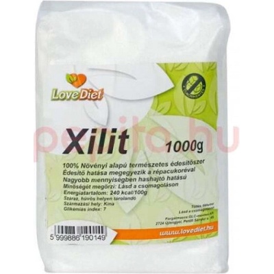 LoveDiet Xylitol Brezový cukor prírodné sladidlo 1000 g