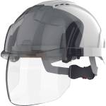 ČERVA EXPORT IMPORT a. s JSP EVO VISTA Shield M/Peak WR / Предпазна каска с вградена защита за очите и лицето - бяла (0601014380999)