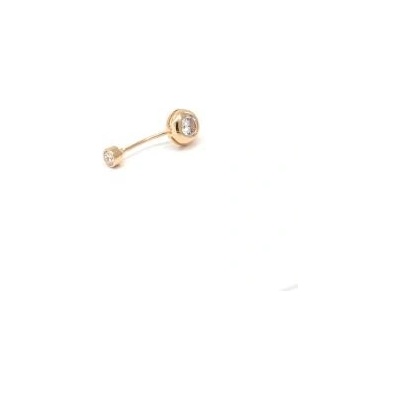 Pattic zlatá náušnice piercing LODCE002804Y