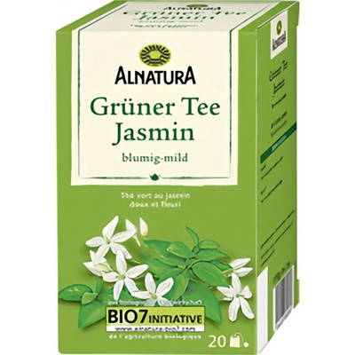 Alnatura Bio Čaj zelený s jasmínem 20 ks