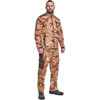 Cerva CRV CRAMBE MASKAČOVÁ SOFTSHELLOVÁ BUNDA BÉŽOVÁ CAMOUFLAGE