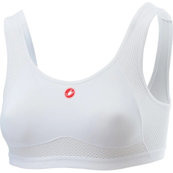 Castelli Дамско горнище Castelli Women's Rosso Corsa Bra Cycling undershirt - White (114-1439-0212)