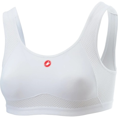 Castelli Дамско горнище Castelli Women's Rosso Corsa Bra Cycling undershirt - White (114-1439-0212)