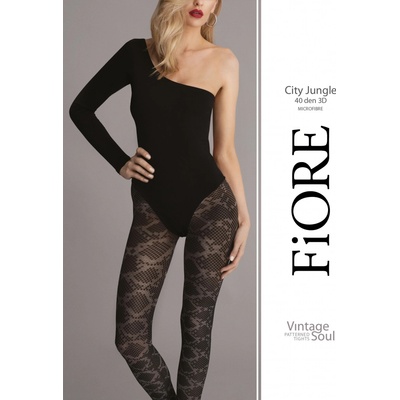 Fiore City Jungle 40 DEN Black