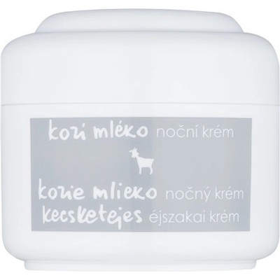 Ziaja Goat's Milk nočný výživný krém s vyhladzujúcim efektom Dry and Wrinkle Prone Skin 50 ml
