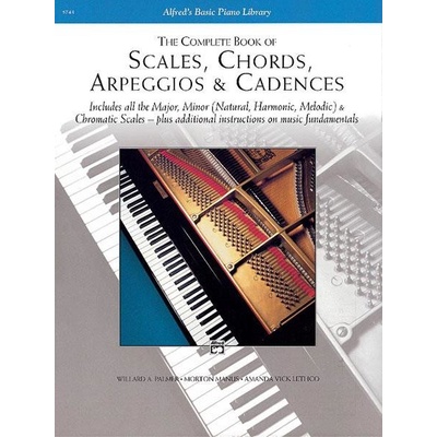 The Complete Book of Scales, Chords, Arpeggios Cadences stupnice a akordy na klavír 636078 – Zbozi.Blesk.cz