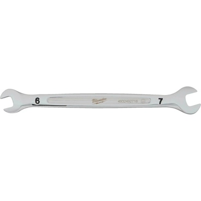 Milwaukee Obojstranný otvorený vidlicový kľúč 6 mm x 7 mm 4932492716