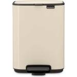Brabantia Кош за боклук Brabantia Bo Pedal 1010122, 4 л, Леко затваряне, Противоплъзгаща основа, Бежов (1010122)