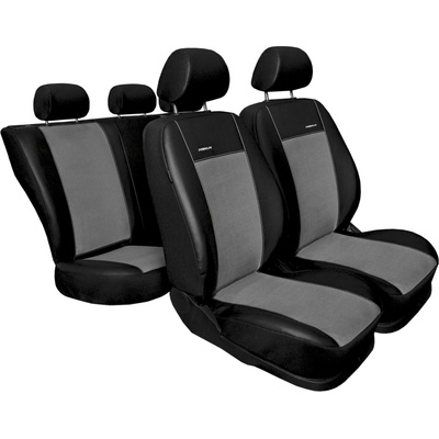 Autopotah Automega SUZUKI SVIFT IV, 2010-2016, Ekokůže alcantara černošedé
