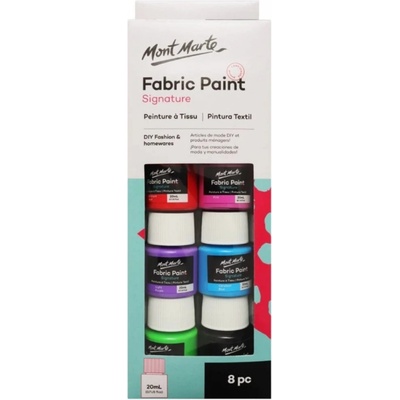 MontMarte Sada barev na textil č.0022 8 x 20 ml