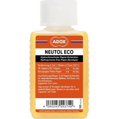 Adox NEUTOL Eco pozitívny vývojka 100 ml
