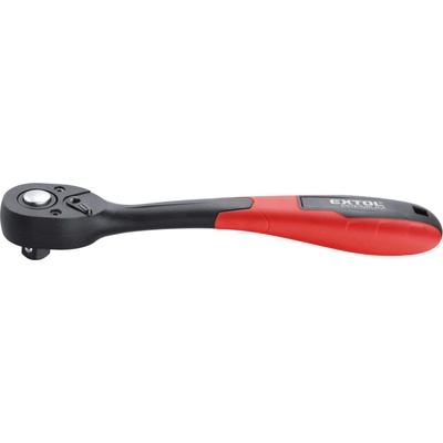 Extol Premium ráčna tvarovaná 72 zubů 1/4, L 150mm 8816408