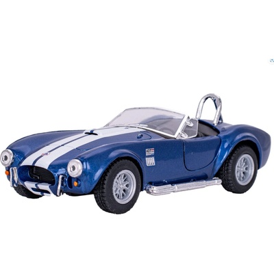 Kinsmart Shelby Cobra 427 1965 13cm kov na zpětný chod