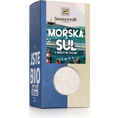 Sonnentor Bio Mořská sůl s mořskými řasami obsahujícími jód 150 g