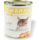 Krmivo pro kočky Smarty chunks Cat drůbeží 810 g