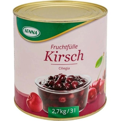 Senna Ovocná Náplň s kusy ovoce černá třešeň 2,7 kg