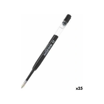 INOXCROM Пълнител за писалка Inoxcrom M Черен 1 mm (25 броя)
