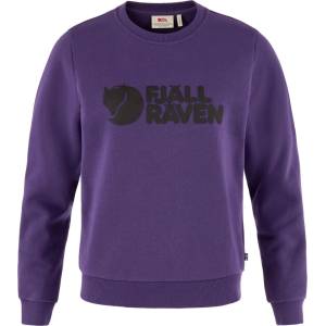 Fjällräven Дамски пуловер Fjällräven Women's Fjällräven Logo Sweater Jumper - Dark Violet (117-1651-1014)
