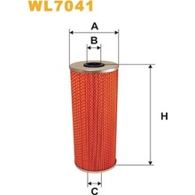 WIX FILTERS Olejový filter WL7041